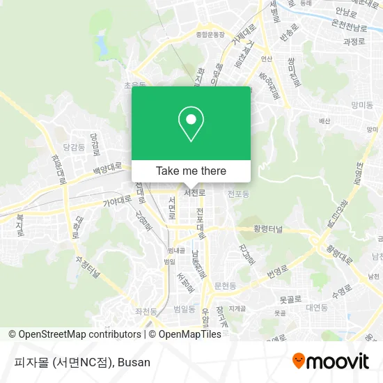 피자몰 (서면NC점) map