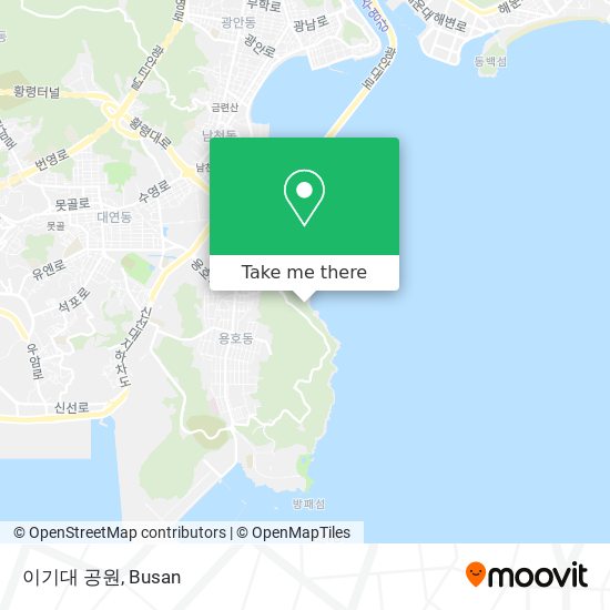 이기대 공원 map