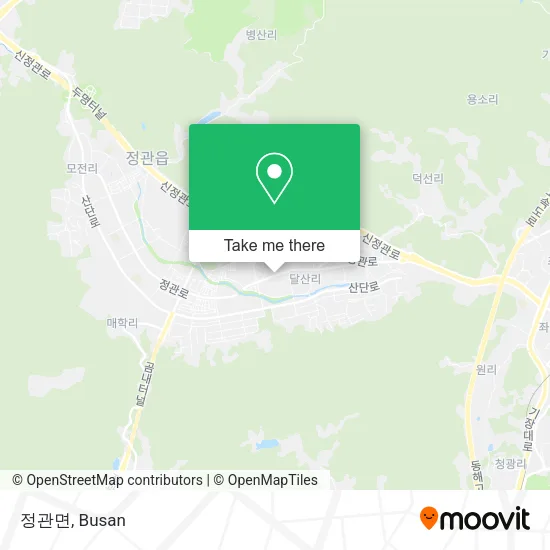 정관면 map
