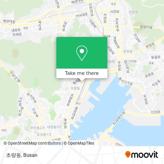 초량동 map