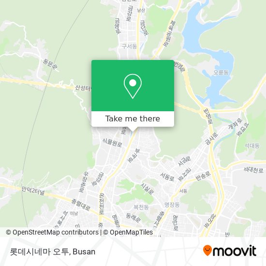 롯데시네마 오투 map