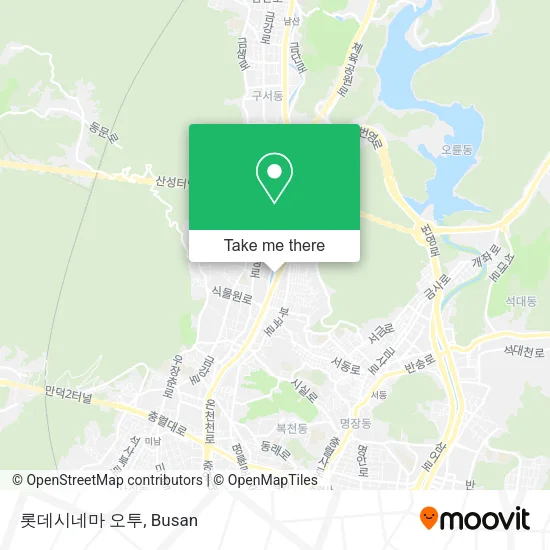 롯데시네마 오투 map
