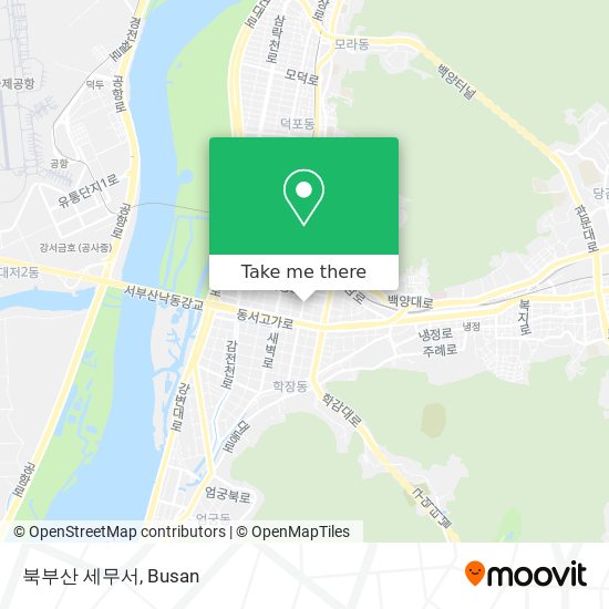 북부산 세무서 map