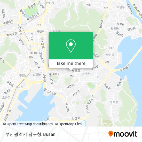 부산광역시 남구청 map