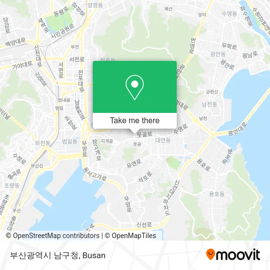 부산광역시 남구청 map
