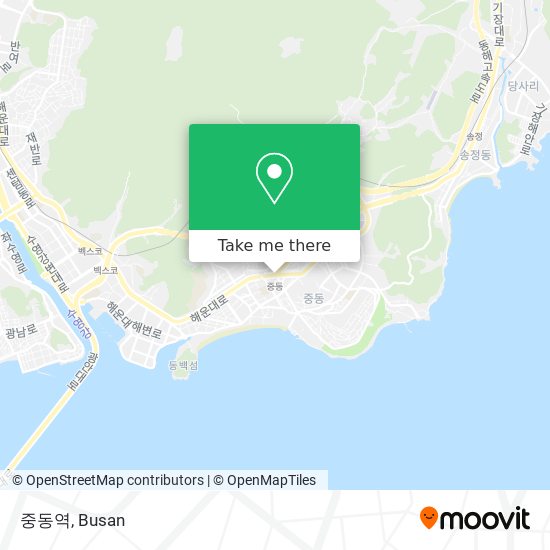 중동역 map