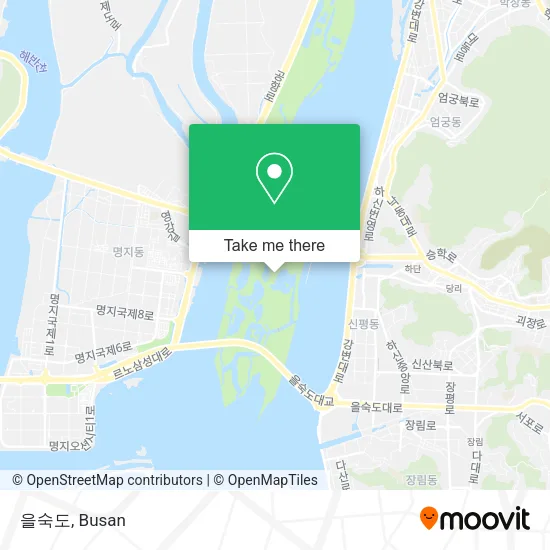 을숙도 map