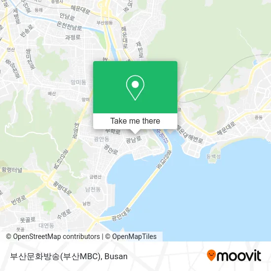 부산문화방송(부산MBC) map