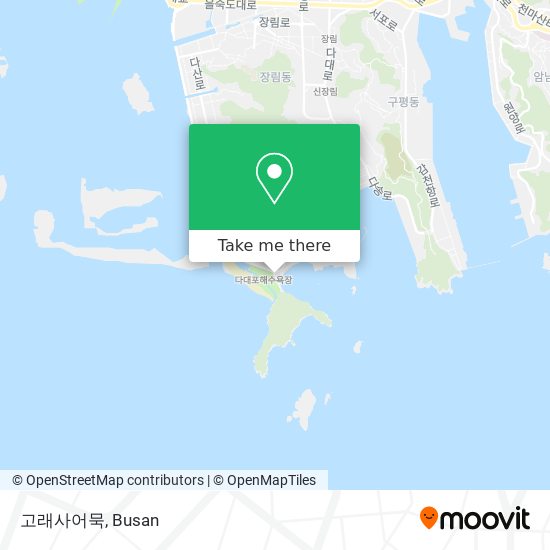 고래사어묵 map