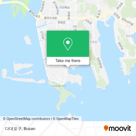 다대포구 map