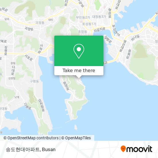 송도현대아파트 map