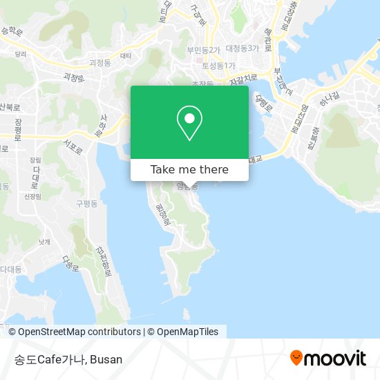 송도Cafe가나 map