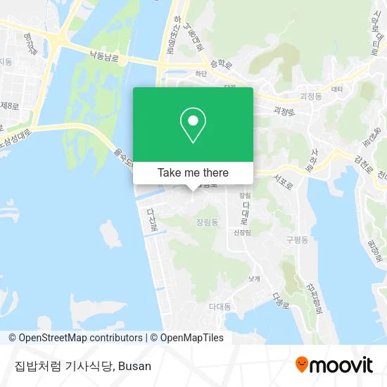 집밥처럼 기사식당 map