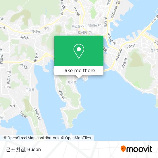 곤포횟집 map