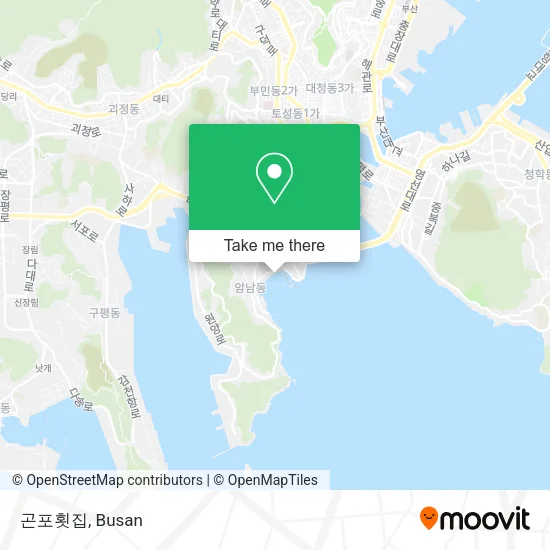 곤포횟집 map