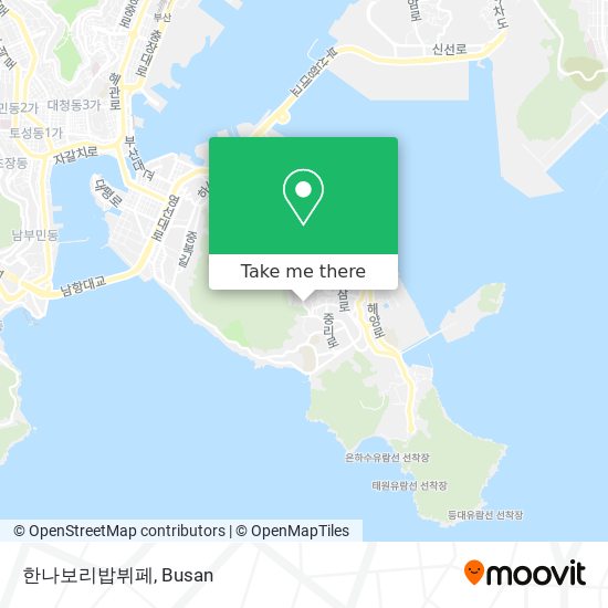한나보리밥뷔페 map