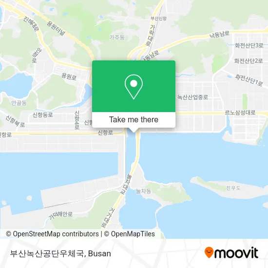 부산녹산공단우체국 map