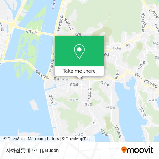 사하점롯데마트 map