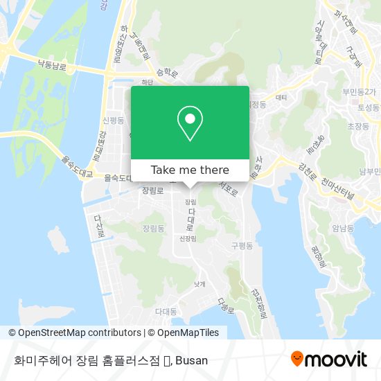 화미주헤어 장림 홈플러스점  map