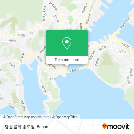 명품물회 송도점 map