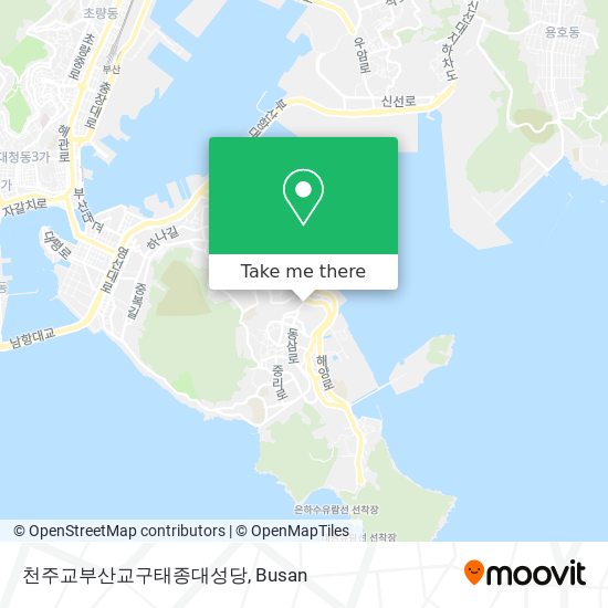 천주교부산교구태종대성당 map