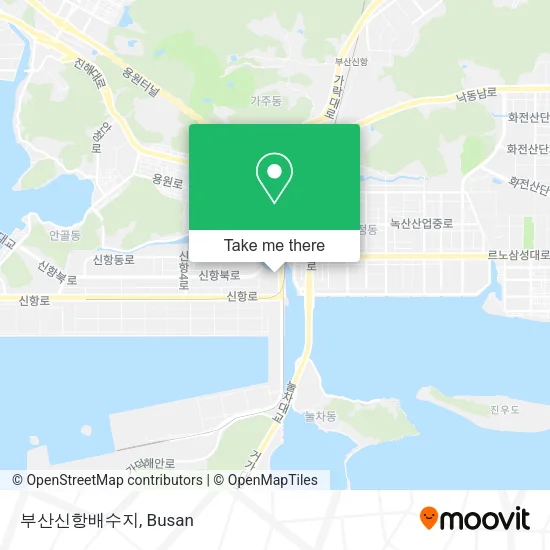 부산신항배수지 map