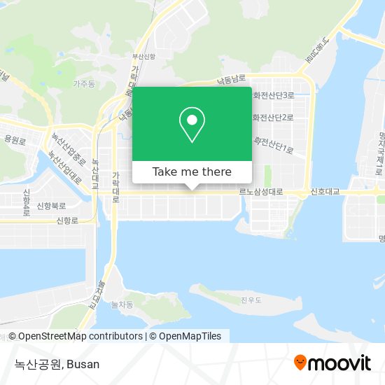 녹산공원 map