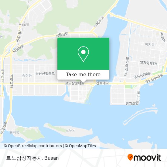 르노삼성자동차 map