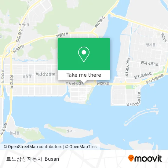 르노삼성자동차 map