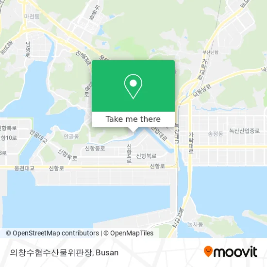 의창수협수산물위판장 map