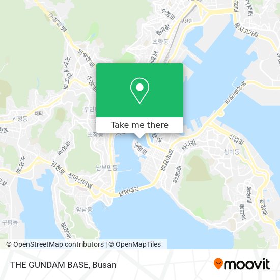 THE GUNDAM BASE map