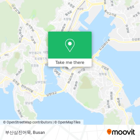 부산삼진어묵 map