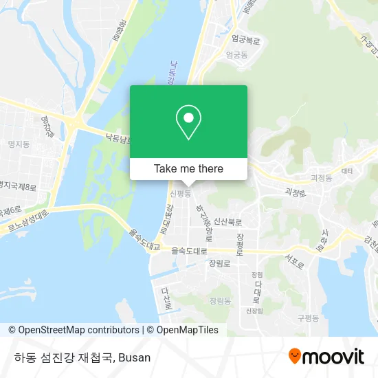 하동 섬진강 재첩국 map