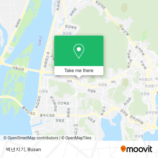 백년지기 map