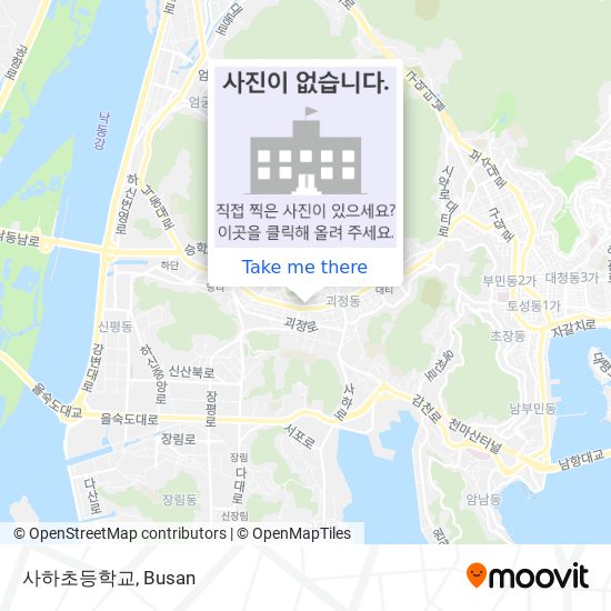 사하초등학교 map