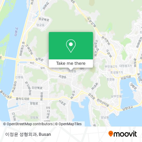 이정윤 성형외과 map