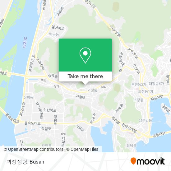 괴정성당 map