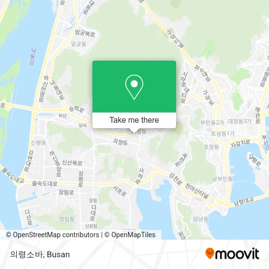 의령소바 map
