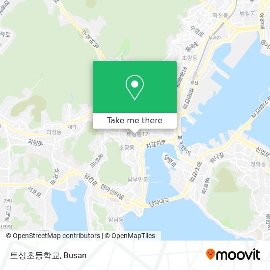토성초등학교 map