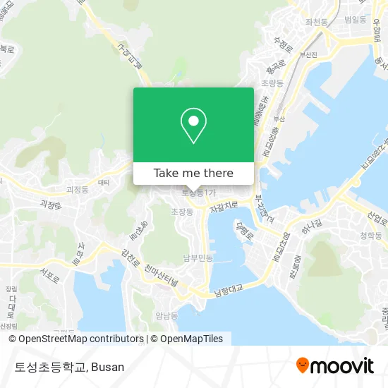 토성초등학교 map