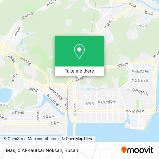 Masjid Al-Kautsar Noksan map