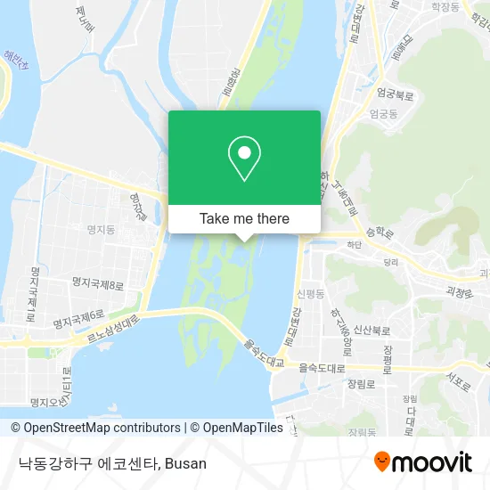 낙동강하구 에코센타 map