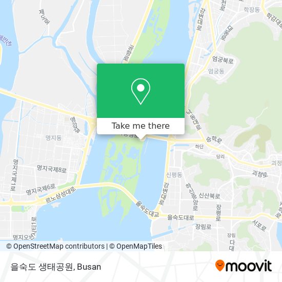 을숙도 생태공원 map