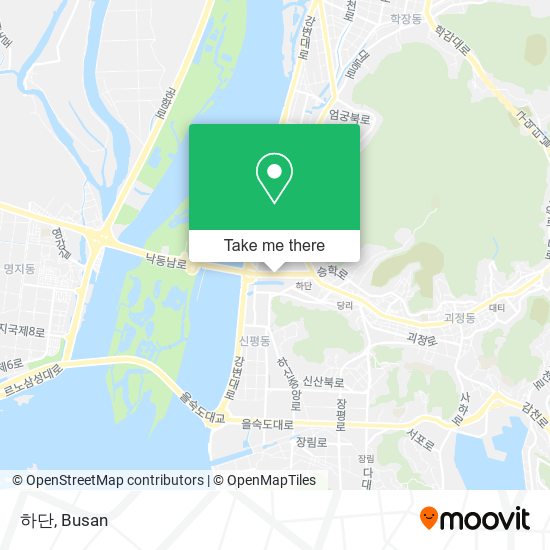 하단 map