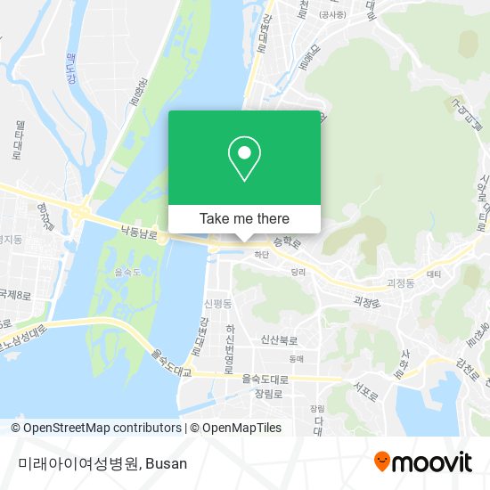 미래아이여성병원 map