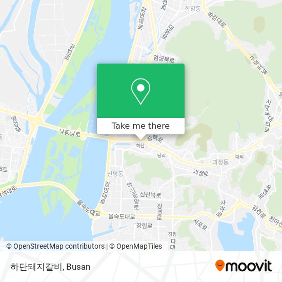 하단돼지갈비 map