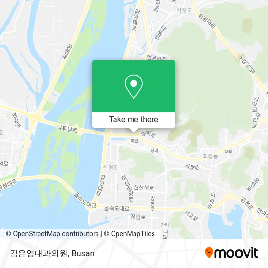 김은영내과의원 map