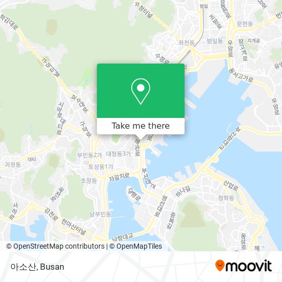 아소산 map
