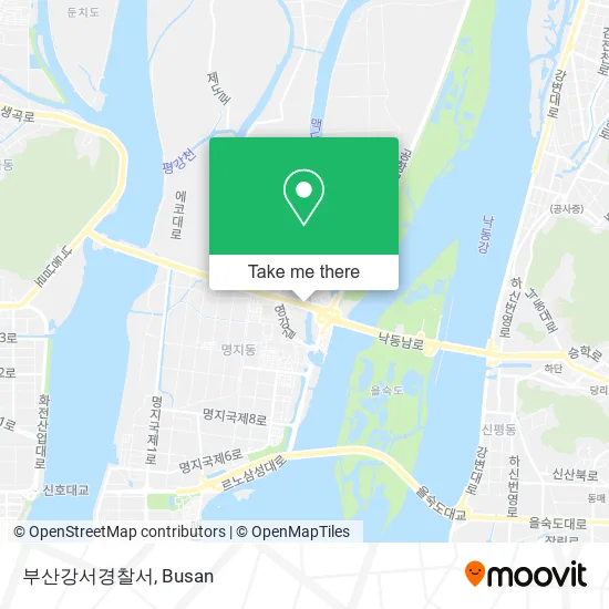 부산강서경찰서 map