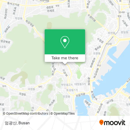 엄광산 map
